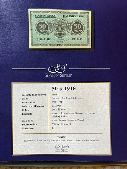 50 pen 1918