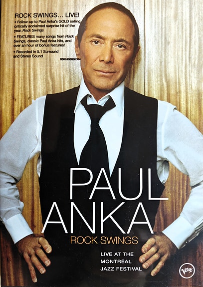 Paul Anka - Rock Swings Live at the Montreal Jazz Festival DVD
