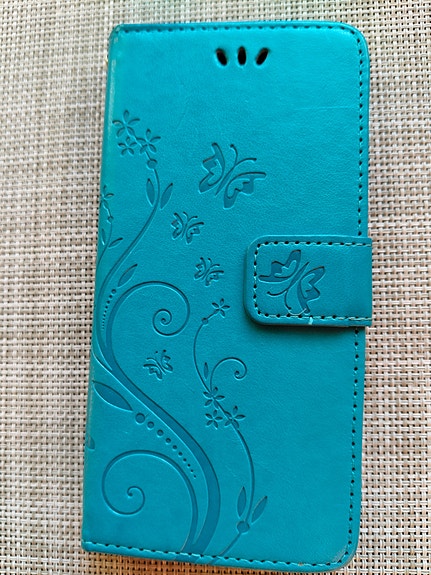Turkoosi Samsung Galaxy A5 kotelo