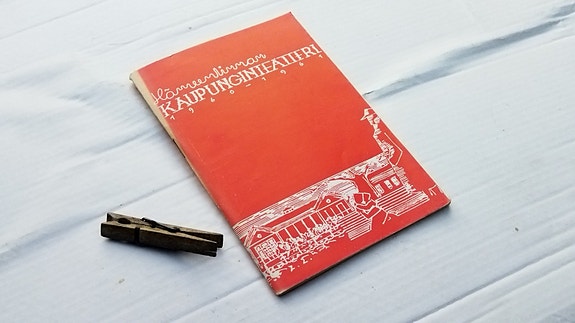 Hämeenlinnan KAUPUNGINTEATTERI 1960-1961 ohjelma