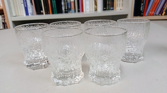 Iittala, Tapio Wirkkala, Aslak snapsilasit 6kpl