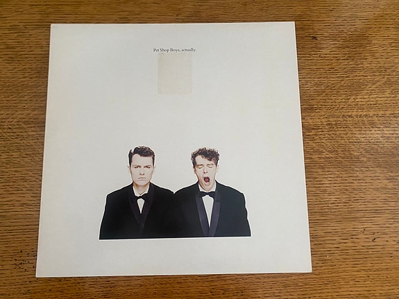 Pet Shop Boys, Actually Vinyyli
