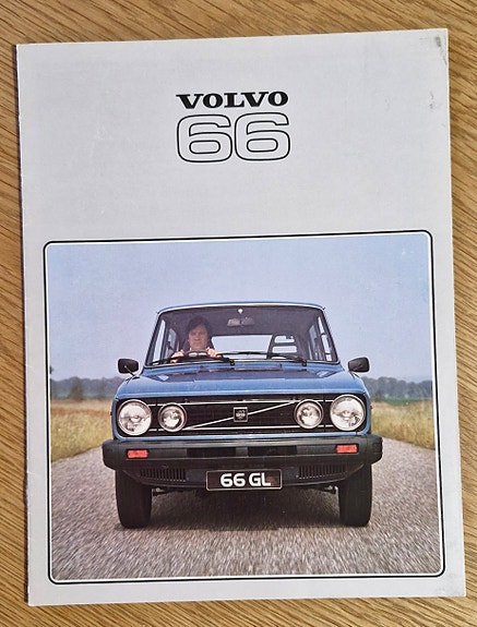 Volvo 66 -esite 1978 (Englanti)