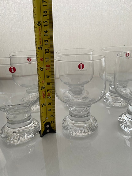 Iittala tapio lasit 6 kpl kevään juhliin