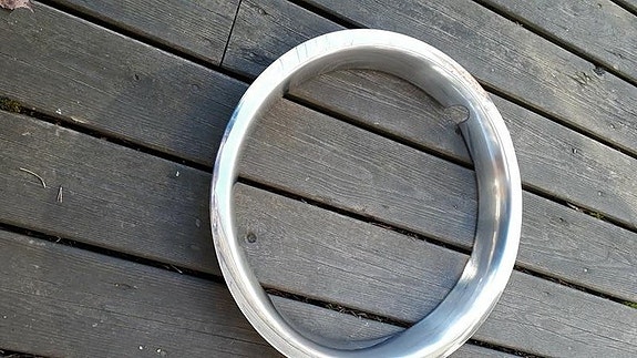 1 kpl kromirengas 13" vanteeseen