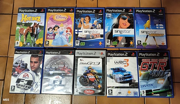 ps2 pelejä playstation 2
