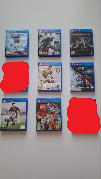 Ps4 pelejä
