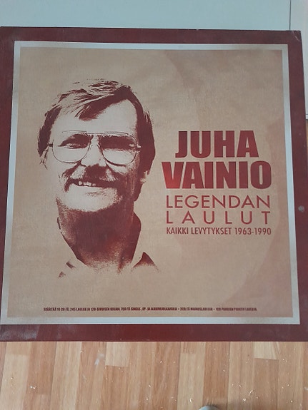 Juha Vainio Legendan laulut cd-kokoelma.