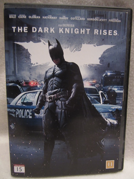 The Dark Knight Rises dvd