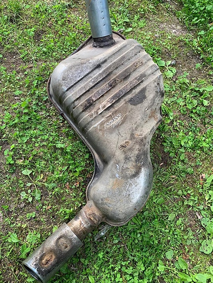 Volvo S60 D5 takaäänenvaimennin