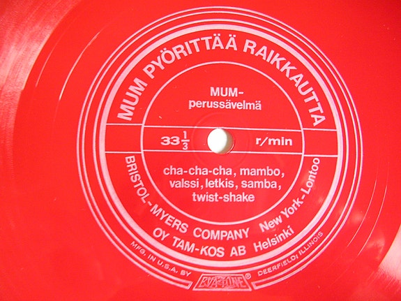 Mum mainos single 60-luku