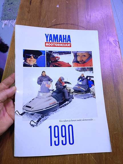 Yamaha moottorikelkat 1990