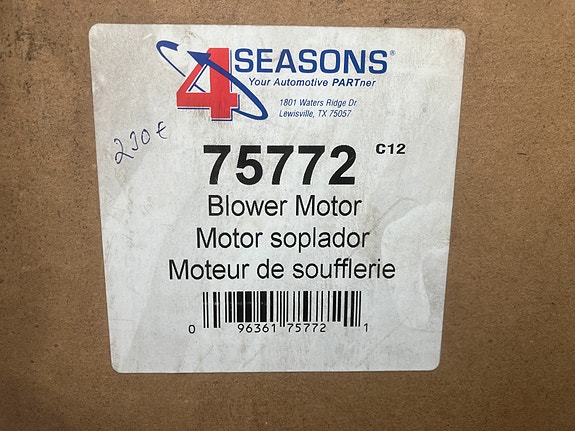 Chrysler Sebring/Stratus Puhallinmoottori 01-06