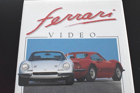 Ferrari Dino 246 VHS-videokasetti