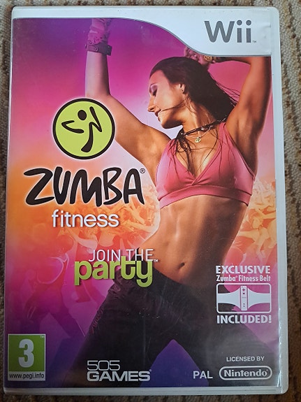 Zumba fitness wii peli