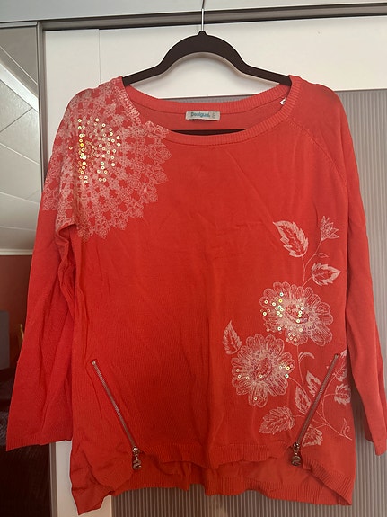 Desigual oranssi neule M