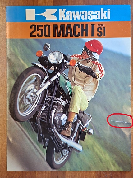Kawasaki S1 250 Mach 1 esite