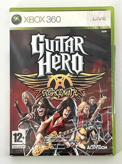 Guitar Hero Aerosmith Xbox 360
