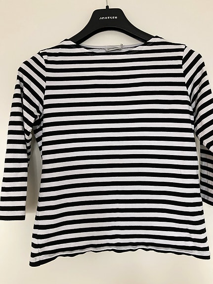 Marimekko tasaraita paita koko S