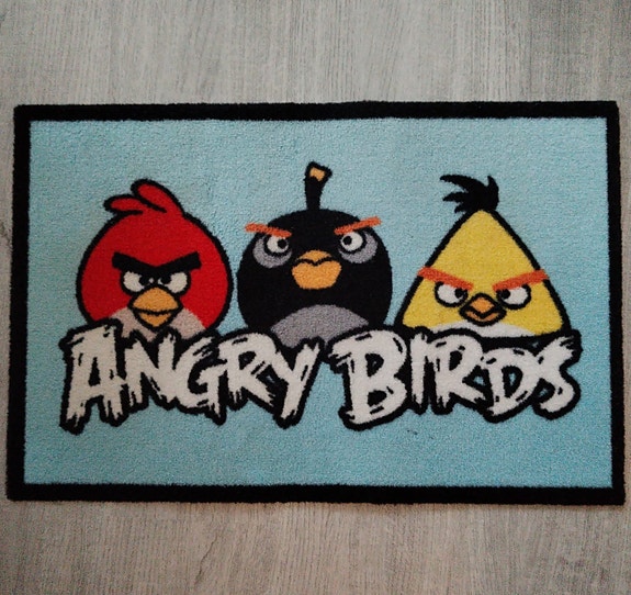 Angry Birds matto 60 x 40 cm