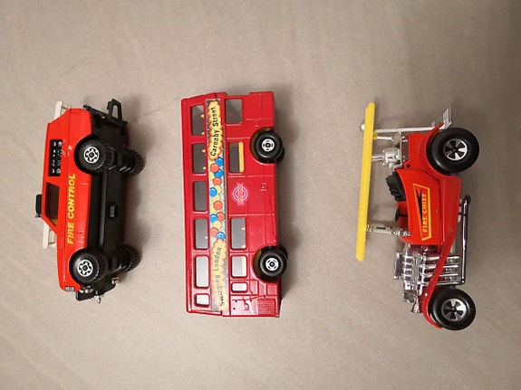 Vintage Matchbox Lesney 4 kpl 70-luvulta