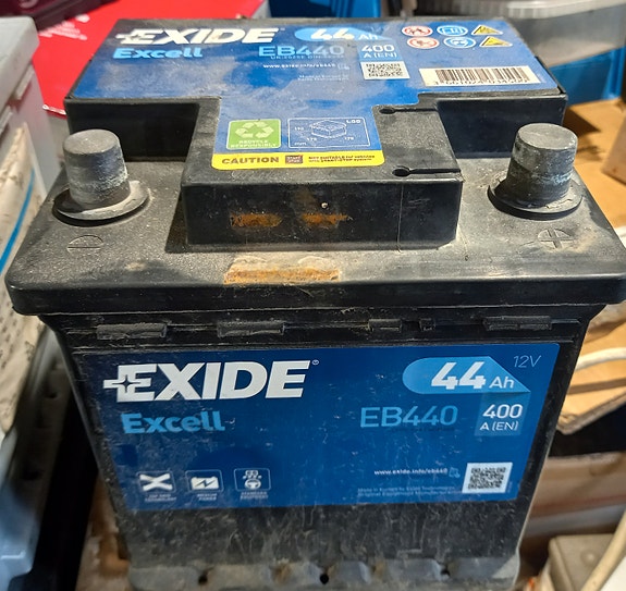 Akku Exide EB440 44 Ah akku