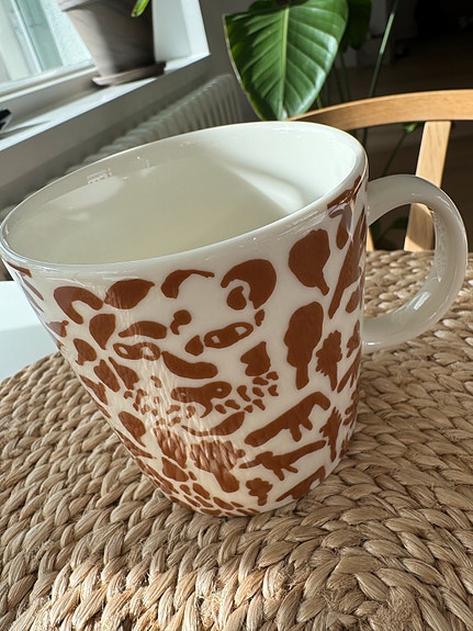 Toikka Cheetah ruskea muki 0,4L