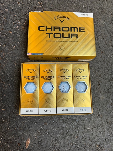 Chrome tour golfpallot