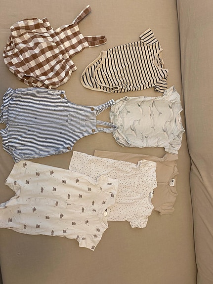 Ihana unisex kesävaatesetti 80