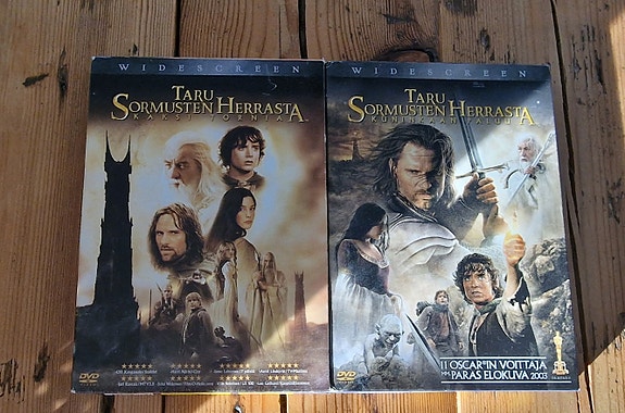 Taru Sormusten Herrasta 2 dvd