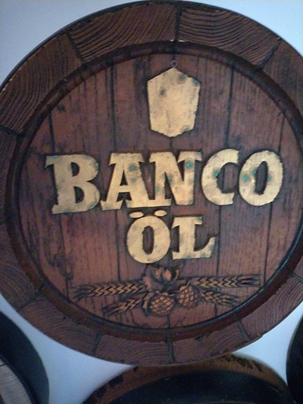 Banco öl olut tynnyri pääty