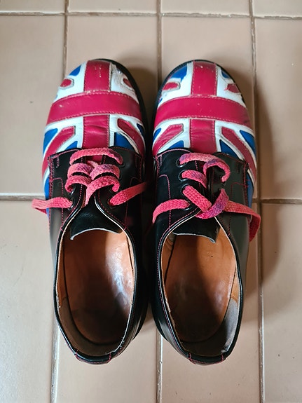 Vintage Dr Martens Union Jack kengät