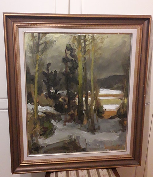 Olavi Laine taulu
