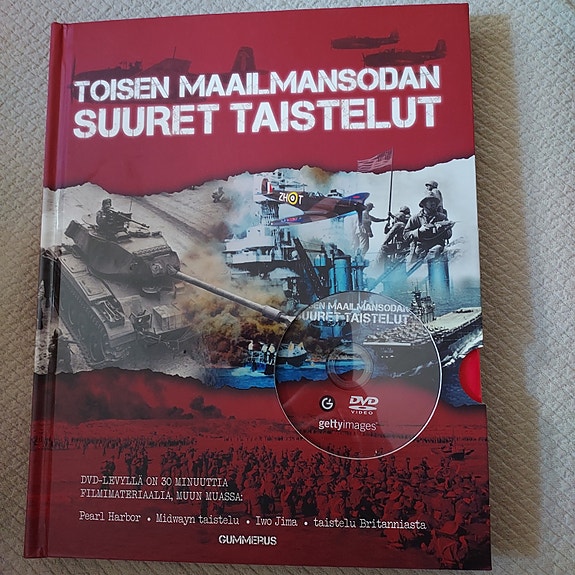 Toisen maailmansodan suuret taistelut  Kirja  UUSI