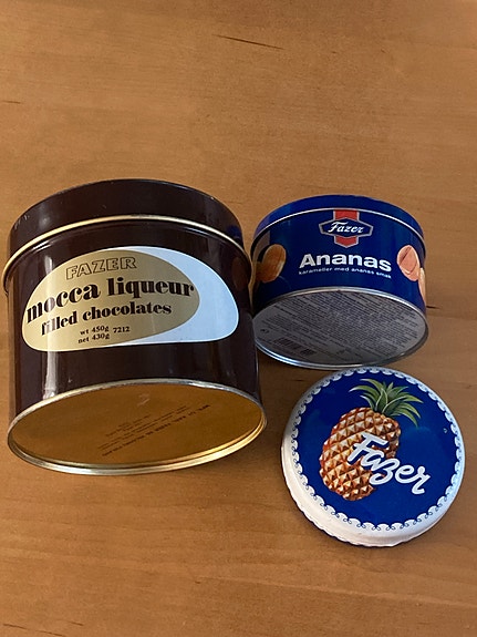 Fazer vanhat karkki purkit