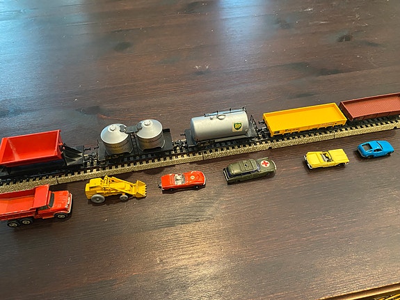 Märklin junaradan vaunuja