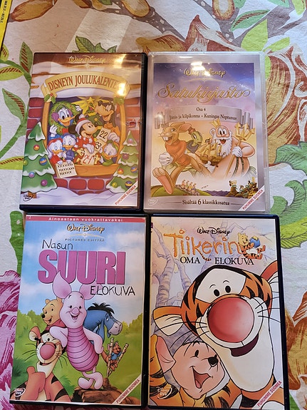 Myydään Disney elokuvia DVD