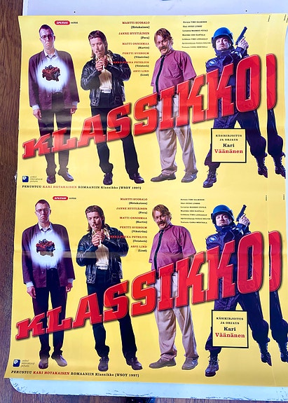 Klassikko leffajuliste Hotakainen Väänänen