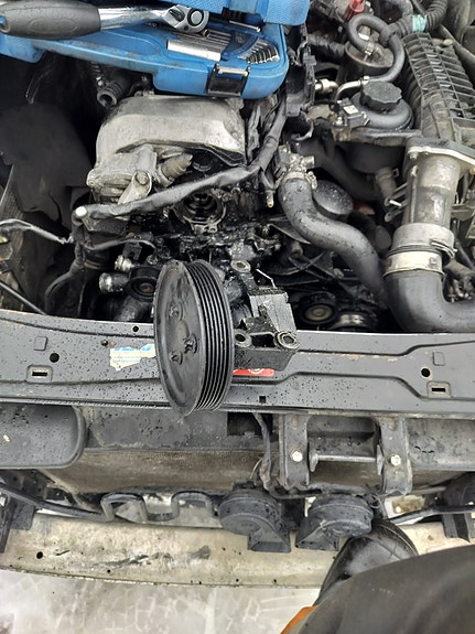 Mb c 203 ohjaus tehostimen pumppu