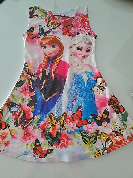 Frozen liivimekko koko noin 140-150cm