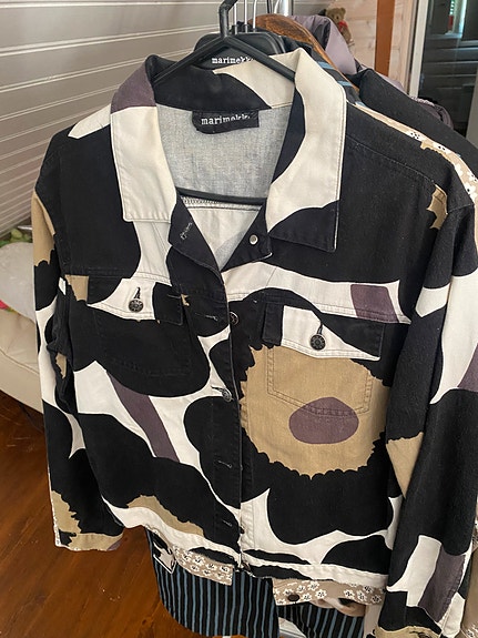 Farkkutakki unikko marimekko