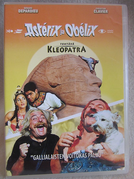 Asterix ja Obelix Tehtävä Kleopatra dvd