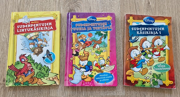 Sudenpentujen käsikirjat 3 kpl
