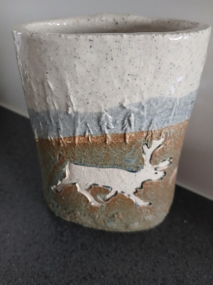 Lapland keramiikkamaljakko