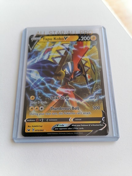 Tapu Koko V (SWSH Base Set) Pokemon-kortti