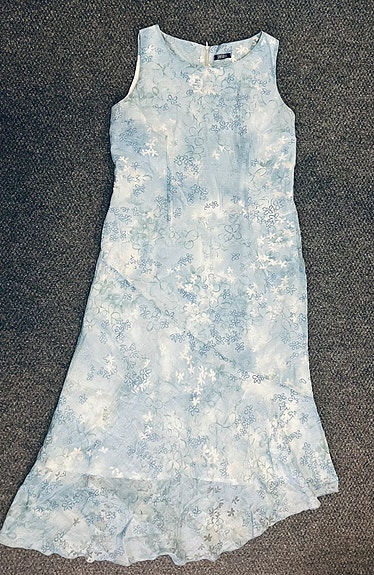 Santarelli juhlamekko koko L/XL kotimainen