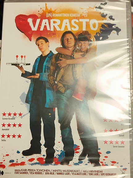 Kotimainen komedia Varasto, muoveissa