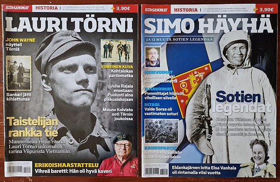 Lauri Törni & Simo Häyhä erikoislehdet