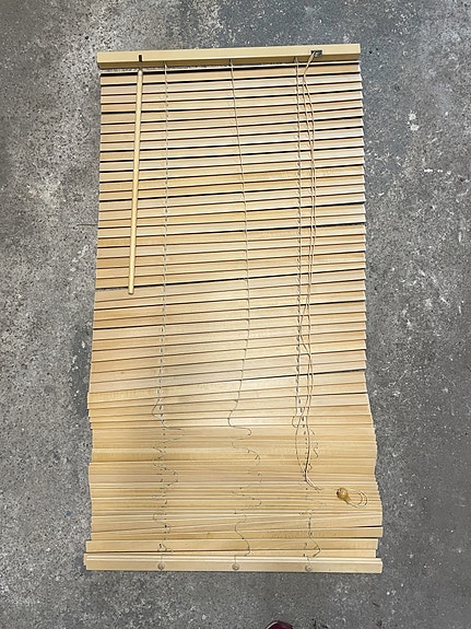 Puiset sälekaihtimet, 2 kpl (146x60 cm ja 169x80 cm)