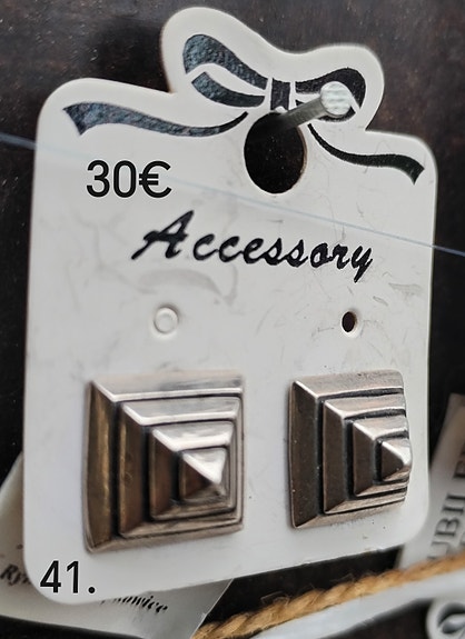 Hopea korvakorut 30€ Uudet